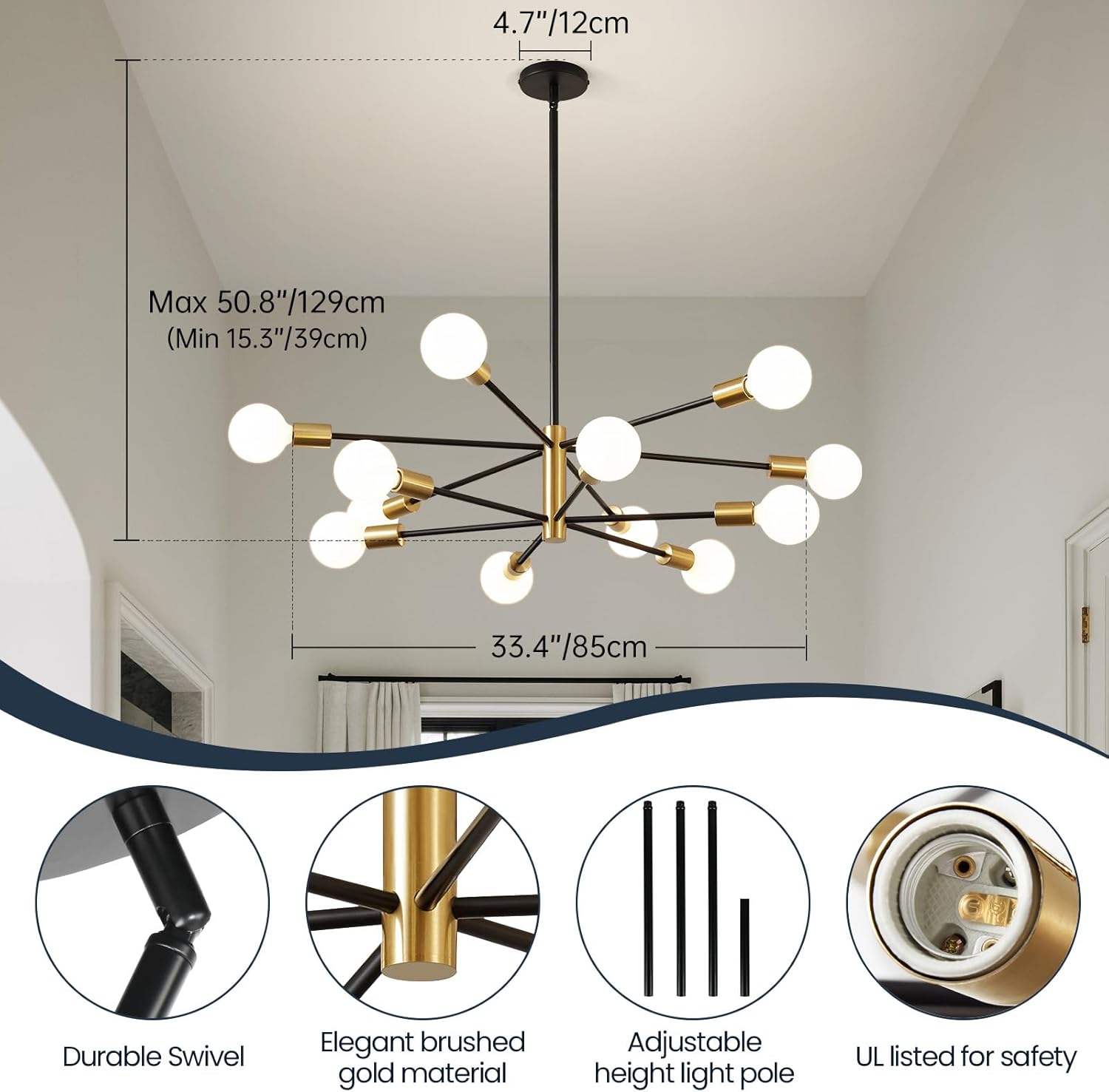 Sputnik Chandeliers Done Right: Sizing, Finish, and the Rooms Where They Actually Work
