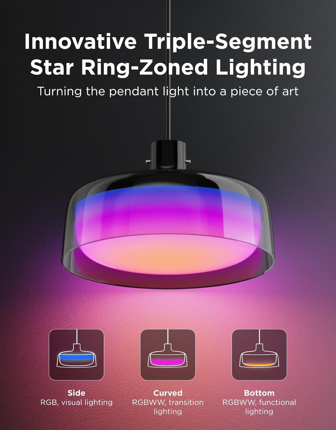 Smart Pendant Lights for Kitchen Islands: When a Color-Changing Fixture Makes More Sense Than a Smart Bulb